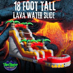 18' Lava Water Slide