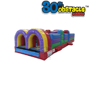 30 FT Colorful Obstacle Course