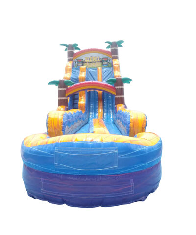 22ft Double Lane Tiki Plunge