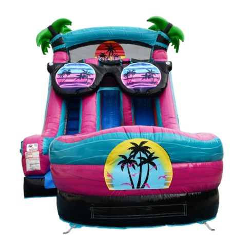 18 Double Lane Tropical Vibe 