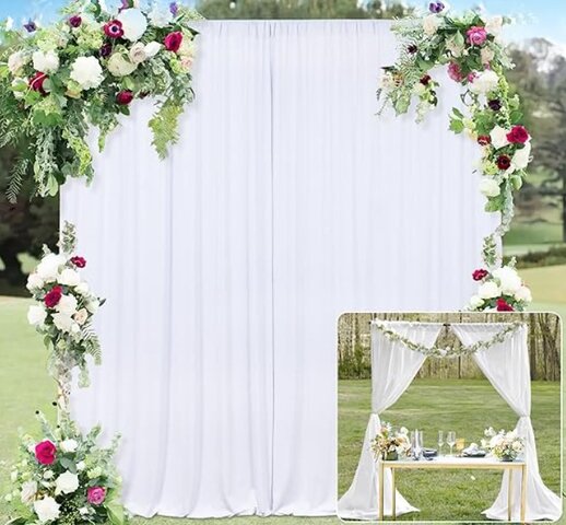 10' Backdrop Curtains