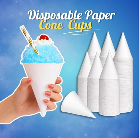 Snow Cone Cups 50 - 4.25 oz. 