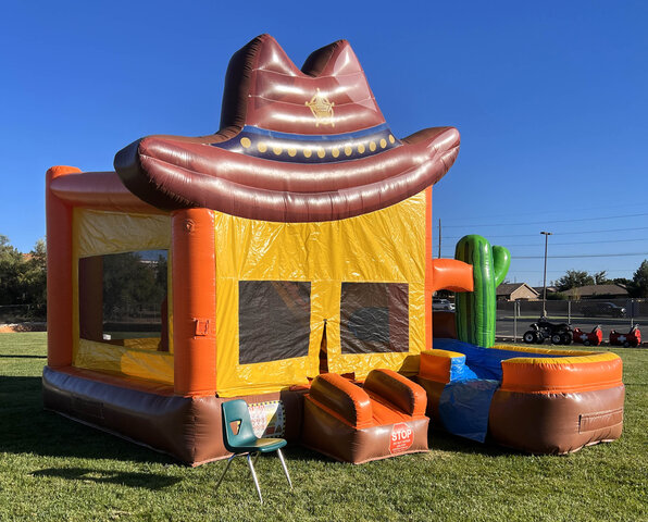 Cowboy 7 in 1 Bounce House Combo