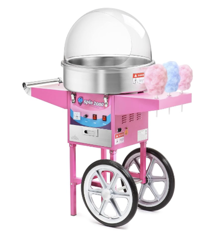 Cotton Candy Stand - Commercial Pink