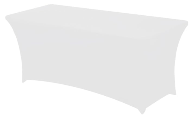8' Rectangular Spandex Table Cover