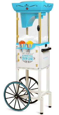 Snow Cone Cart - 4' Blue