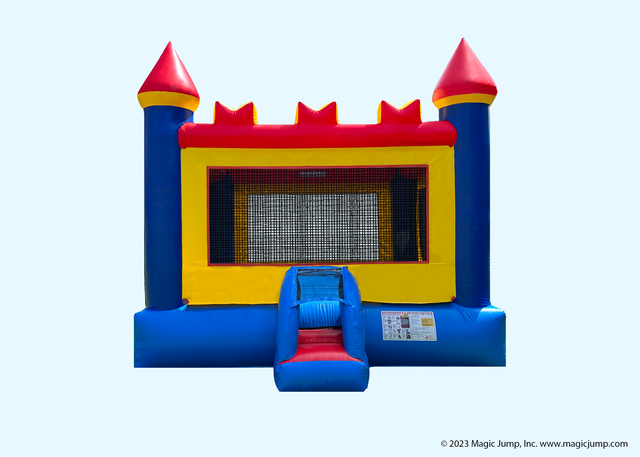 Castle Bounce House Red Top