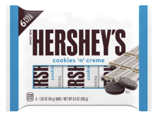 Cookies 'n' Creme Candy Bars (6)