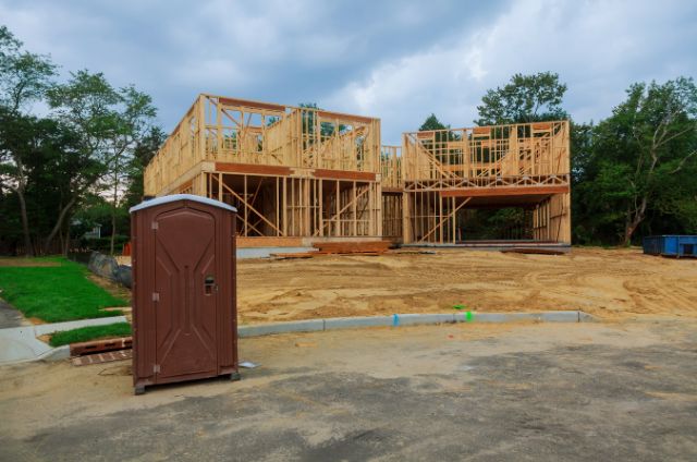 Construction Site Porta Potty Rentals In Sterling Heights