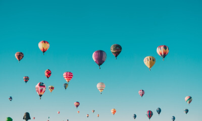 colorful scene captured at an outdoor event