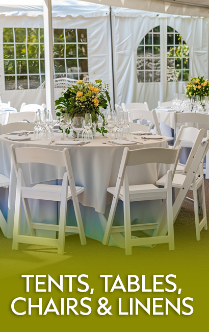 Tent, Table and Chair Rentals