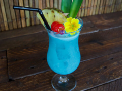 Blue Hawaii Mix -  Mixture of pineapple and blue Curacao. CUSTOMER FAVORITE!
