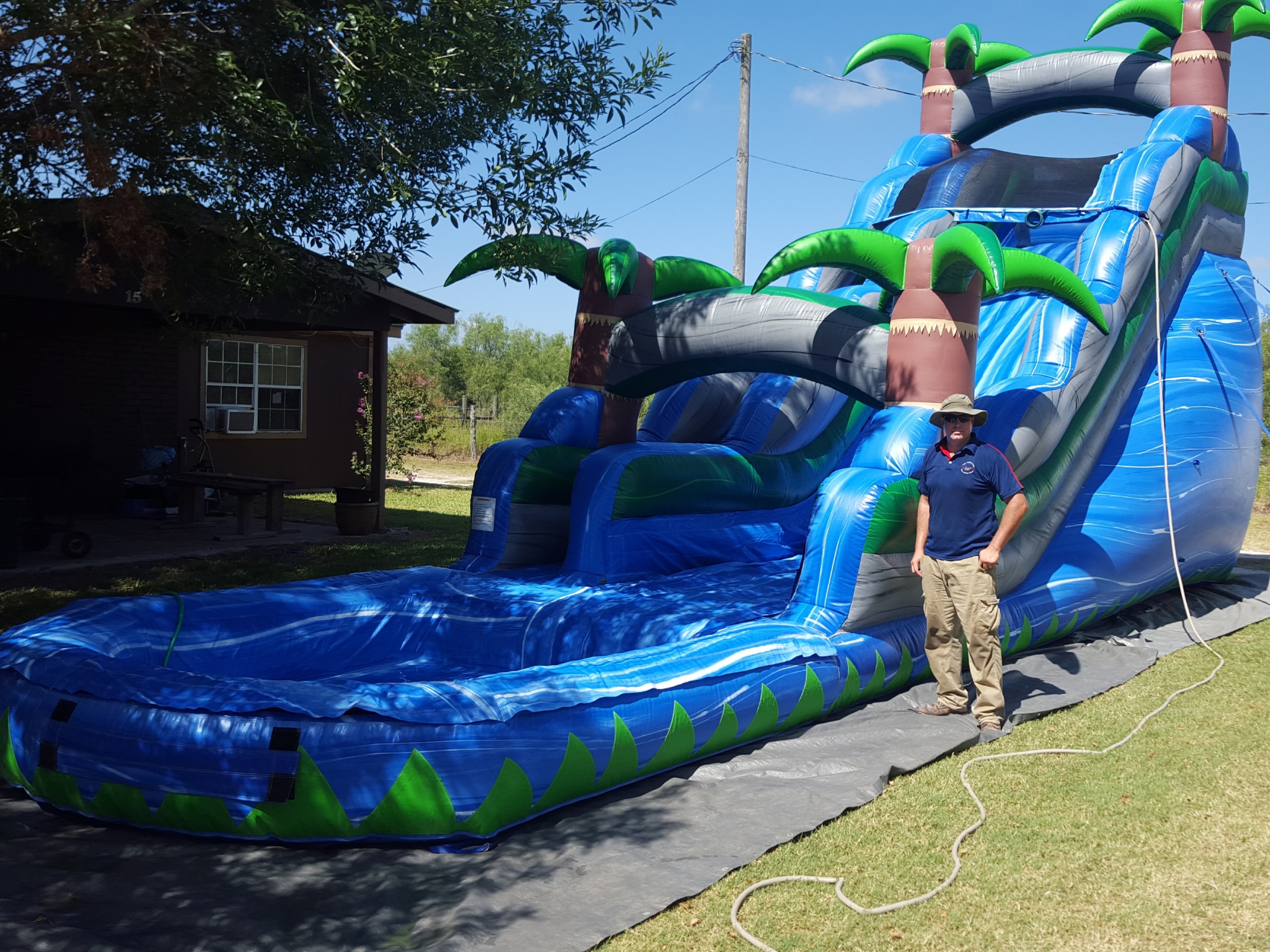 Moonwalk & Water Slide Rentals Laredo Texas Inflatable Rentals