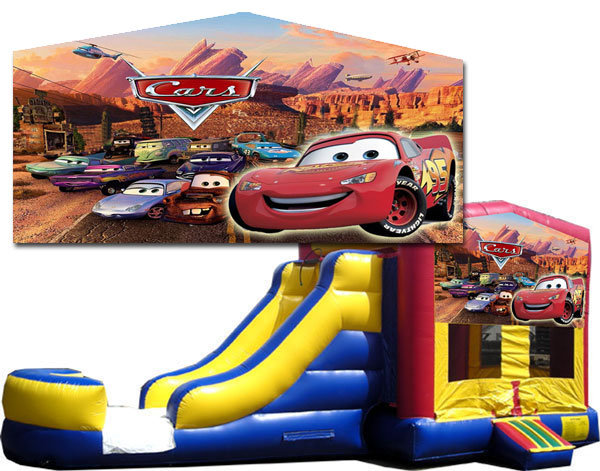 (C) Cars Bounce Slide Combo TX