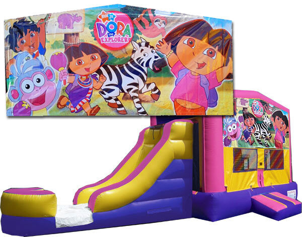 (C) Dora The Explorer Bounce Slide Combo