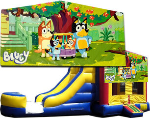 (C) Bluey Bounce Slide Combo