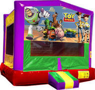 Toy Story Purple Green Moonwalk Bounce Rental