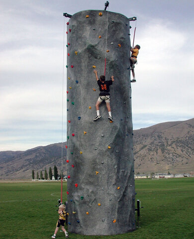 (A) Rock Wall