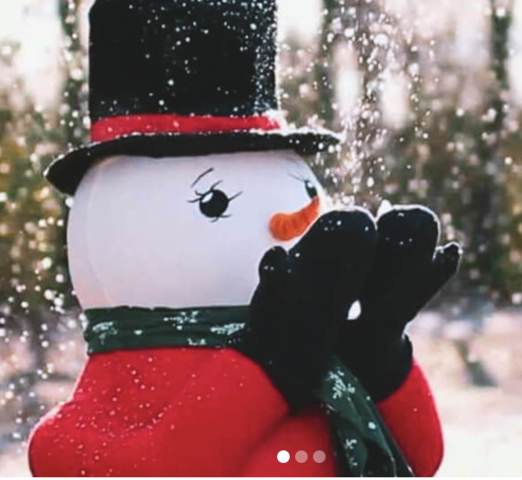 Premier Frosty Snowwoman- Staffed