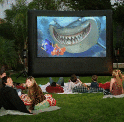 18' Backyard Movie - Crowds up to 100