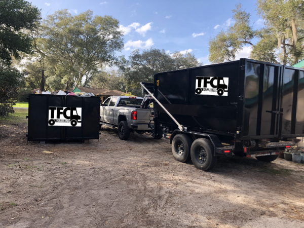 yard dumpster rental pace FL