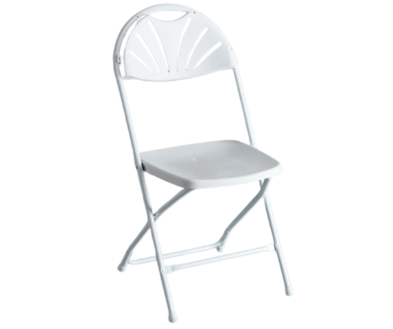 White Folding Chairs 