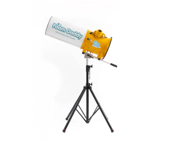 Foam Machine with Event Staff