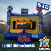 Larger Bounce Houses 15 x15