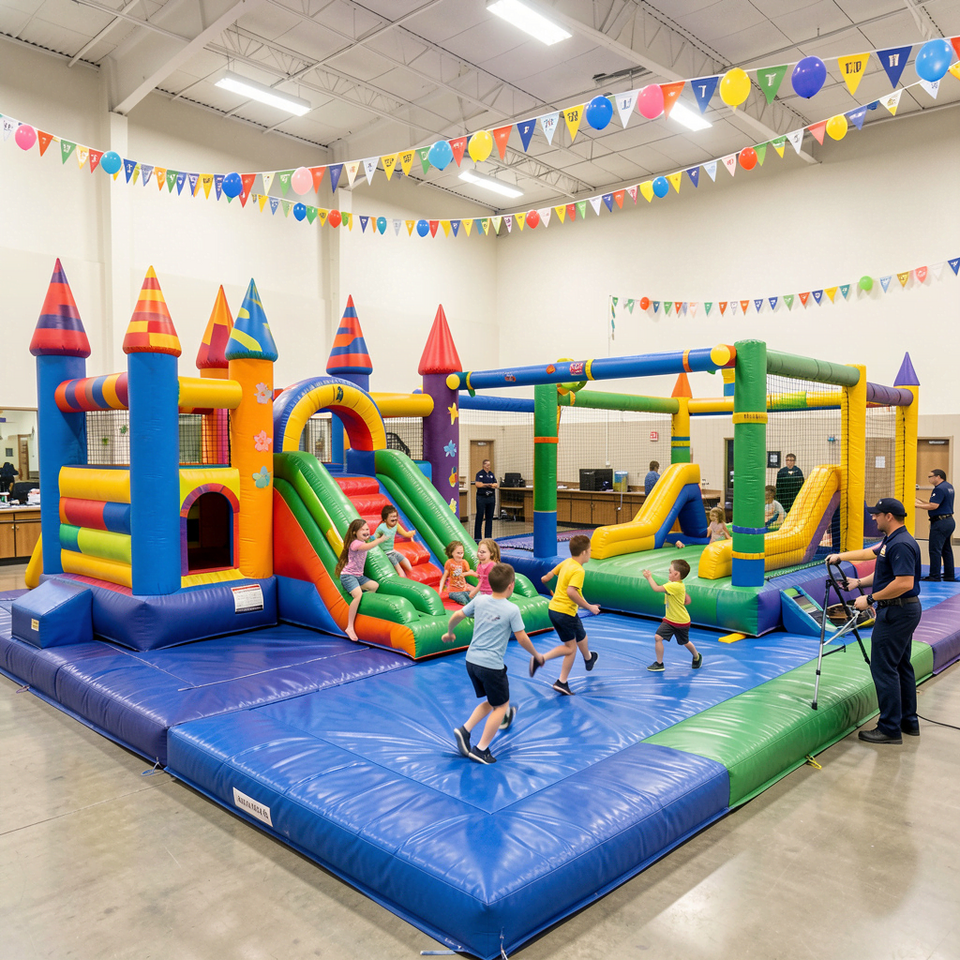 Bounce Houses That Work for Indoor Venues in Allen
