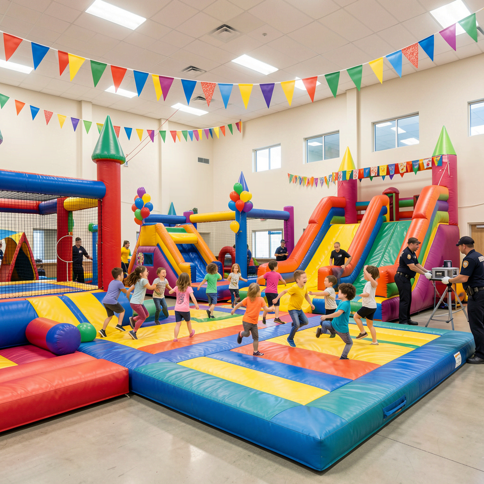 Classic Bounce Houses Are Ideal for Indoor Events
