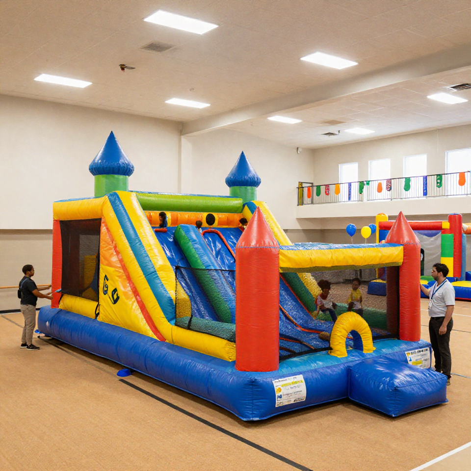 Combo Bounce Houses for Larger Indoor Events