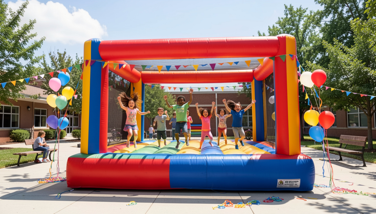 Combo Inflatables for Higher Student Volume