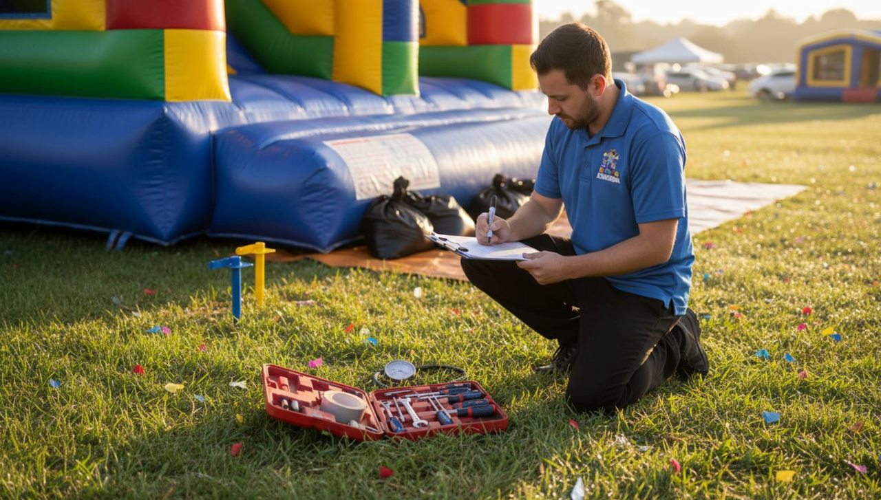 inflatable combo bounce house with slide