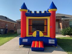 (#5) NEW 2021  Red and Blue Bounce House 