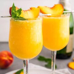 <p>Peach Bellini's</p>