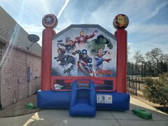 (#35) 15X13 Justice League Bounce House | New 2023 