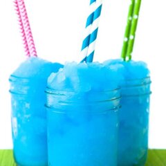 <p>Frozen Blue Raspberry Slush</p>