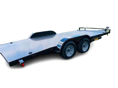 18' car hauler steel deck 24 Hr Rental Fri-Sun