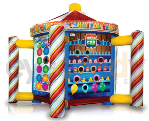 5 in 1 Inflatable Circular Carnival Game