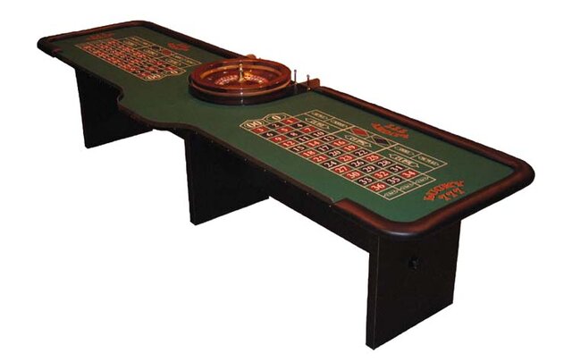 DOUBLE ROULETTE TABLE