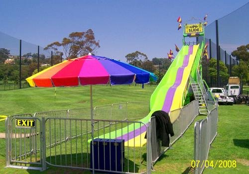 Fiberglass Carnival Slide