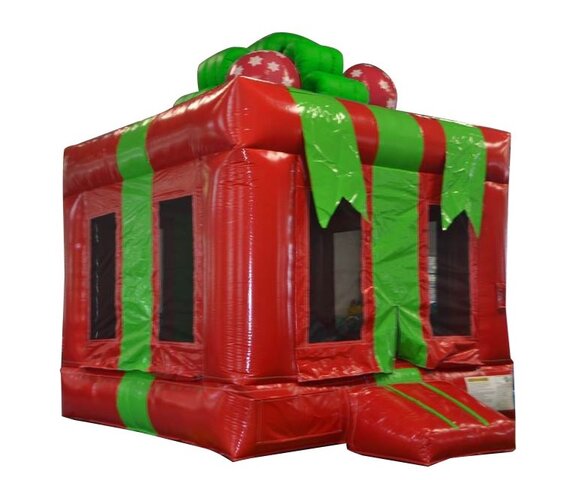 Holiday Gift Box Jumper (Red/Green)