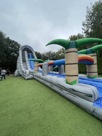 27' Roaring River 2 Lane Run N Splash Combo