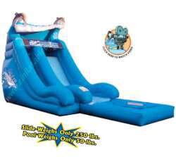 Super Splash Slide Down w/pool