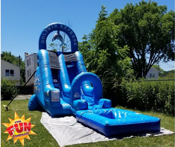 Dolphin Express Water Slide