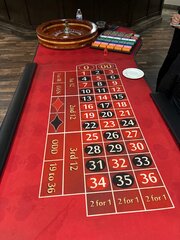 Roulette Table (Includes Dealer)
