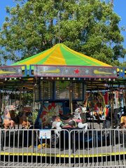 Merry Go Round / Carousel - Large Lited