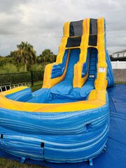 16’ Melting Artic Single Lane Waterslide 