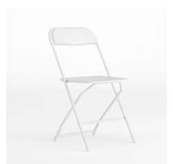 White Folding Chairs 