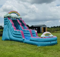 15’ Imperfectly Single Lane Waterslide 